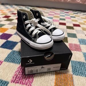 Converse Black High-Top Sneakers